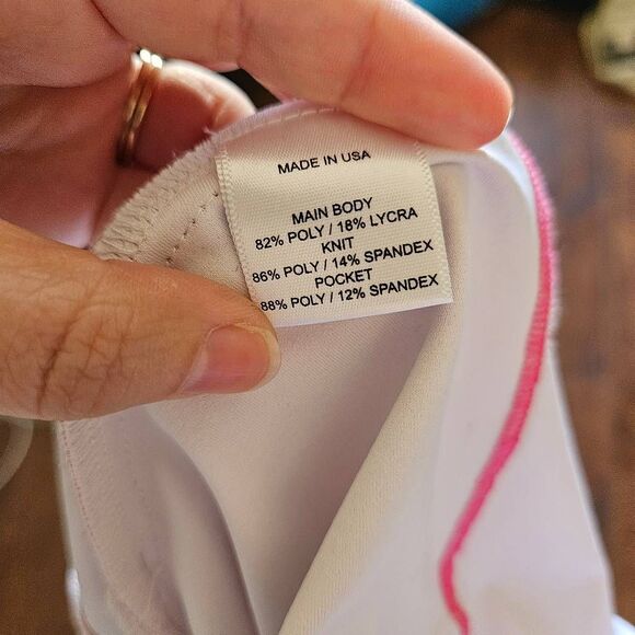 NWOT Fiagreen Monroe Golf Dress in Prism Pink Ombre - Picture 9 of 9